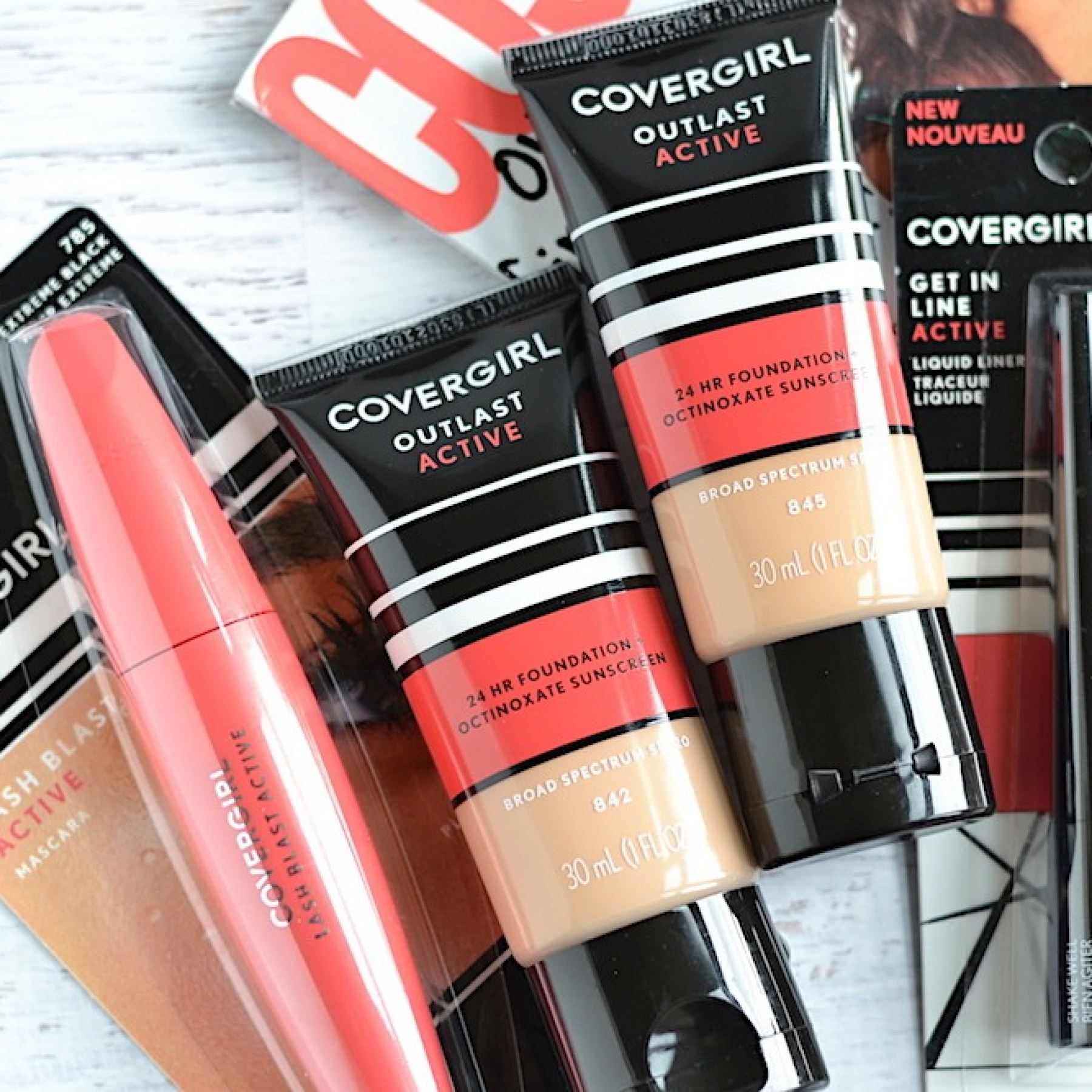 CoverGirl-Active-Makeup-line