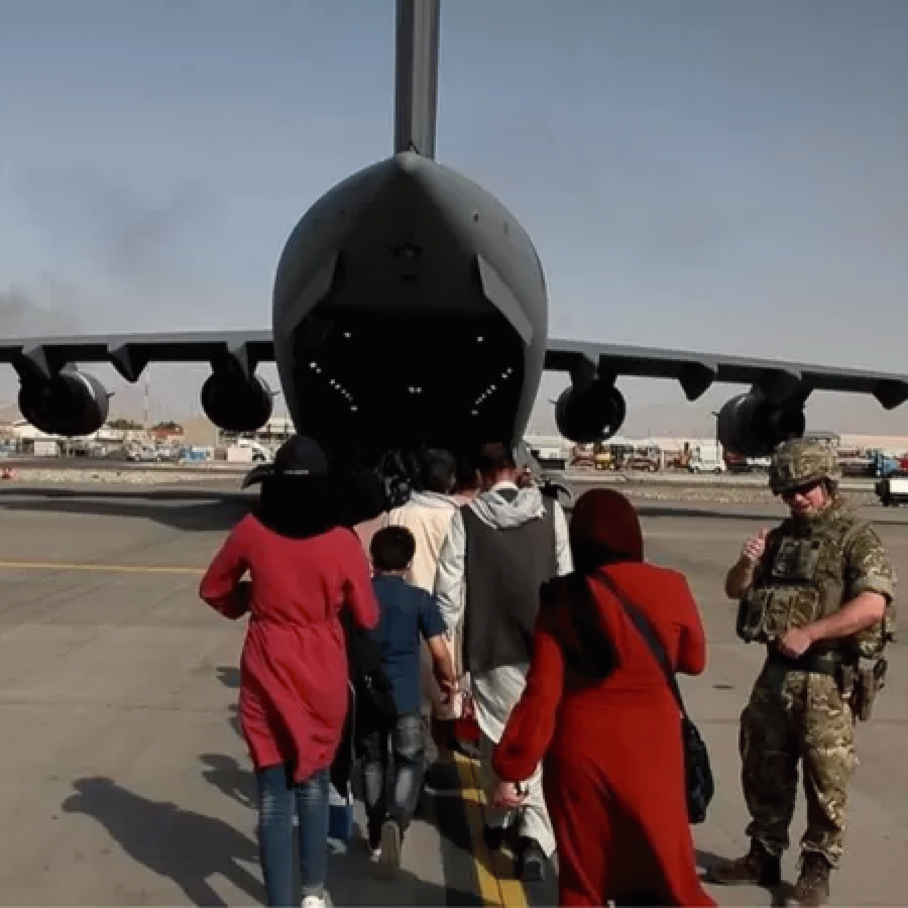 Thousands of people were evacuated from Afghanistan to the UK in August 2021