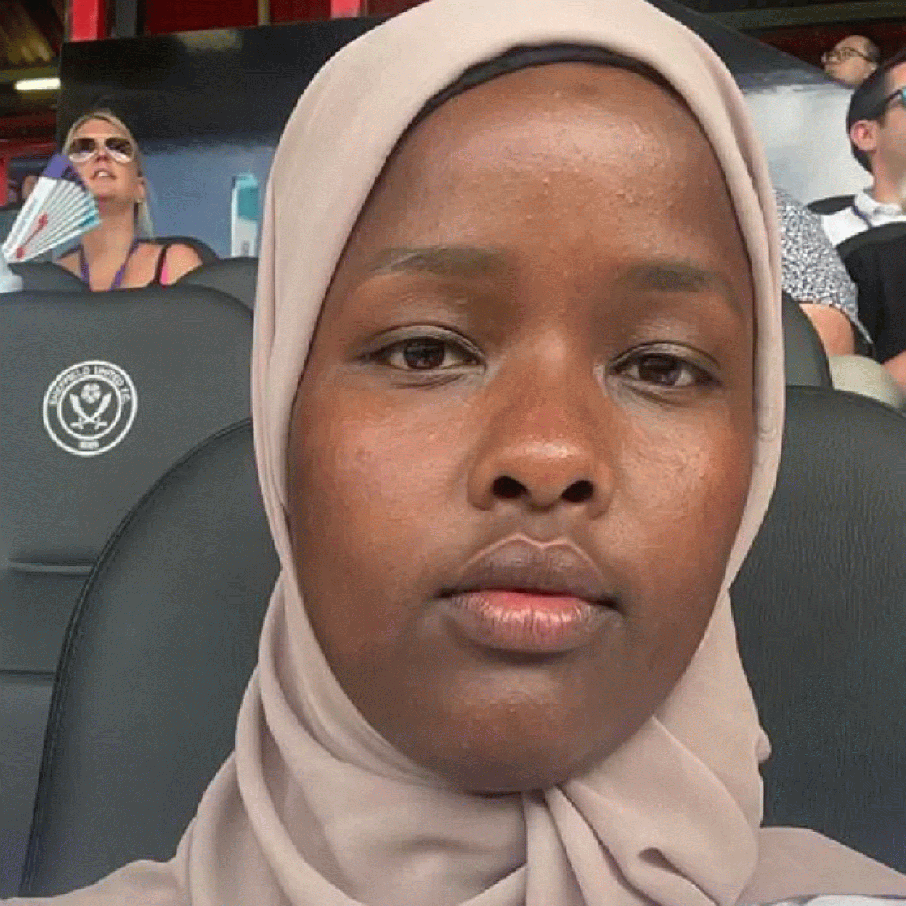 Jawahir Roble made history as the UK's first female Muslim referee