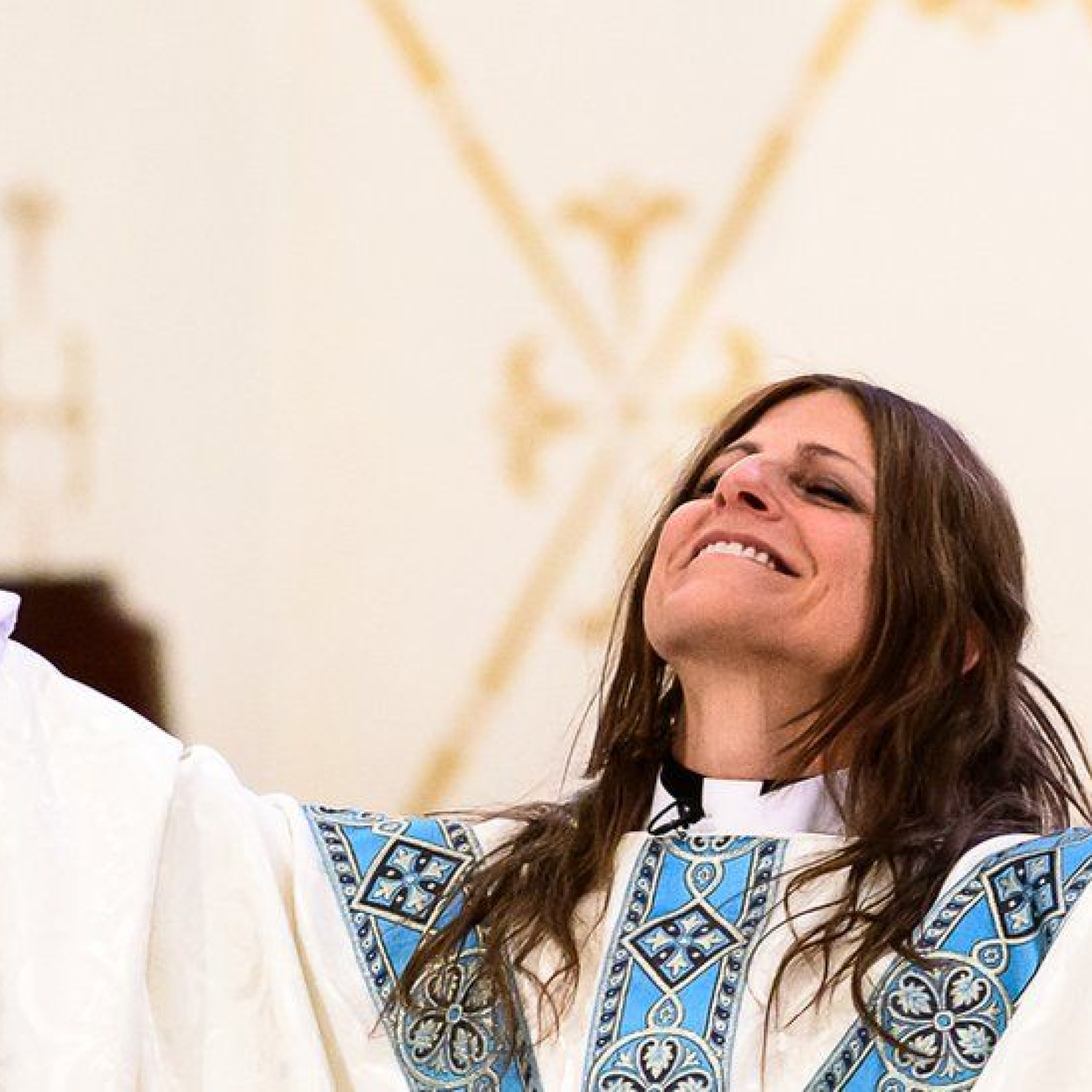 Anne Tropeano was ordained in a church in Albuquerque, New Mexico, in the US