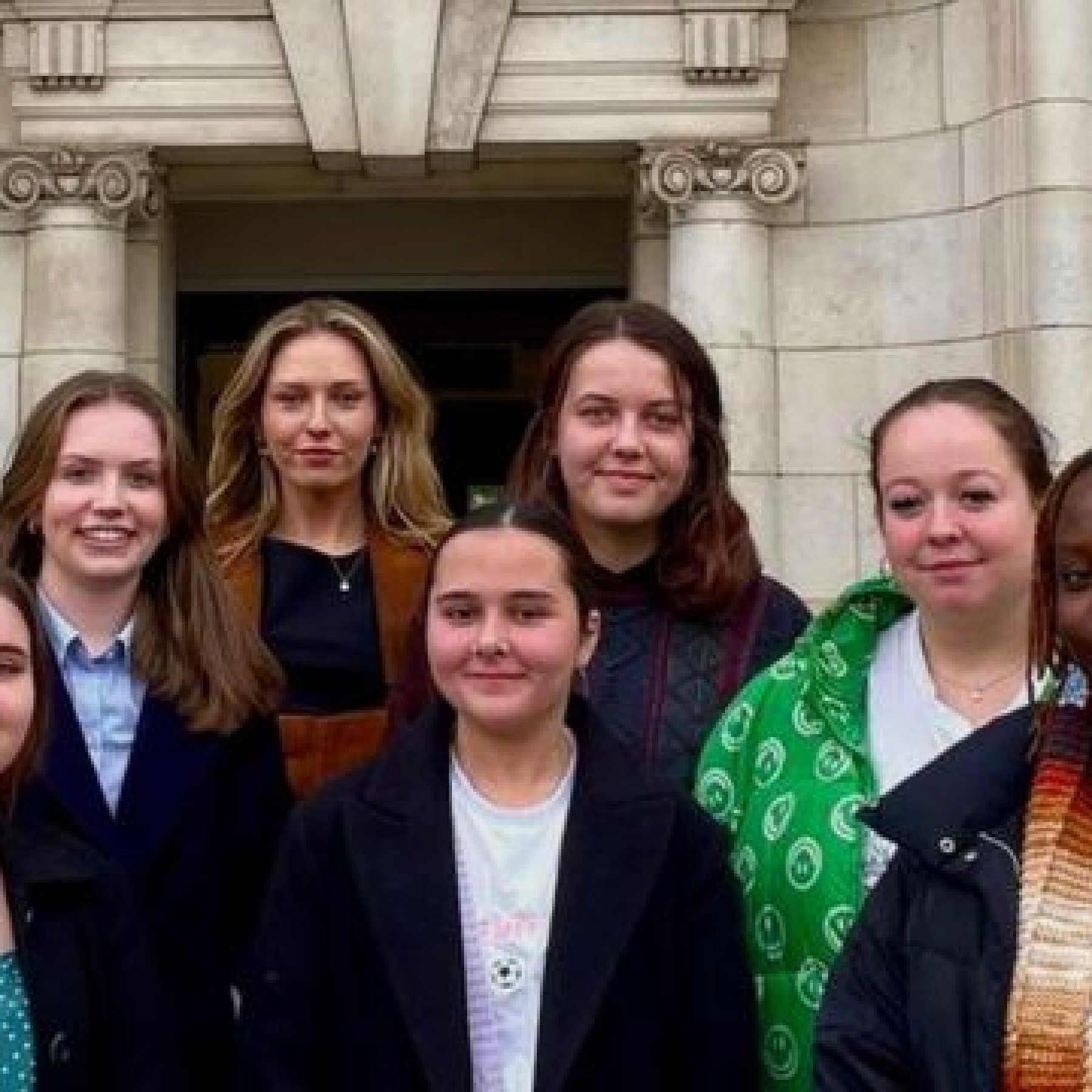 Student representatives from feminist society Stronger Together, Time to Act met the senior leadership team to discuss change at the university