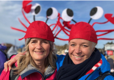Cold water swimmers mark International Women's Day