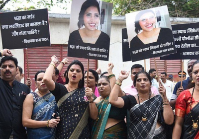 Protesters have demanded justice for Shraddha Walkar