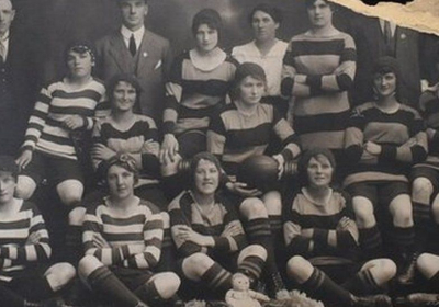 The team from the National Cartridge and Box repairing factory in Newport