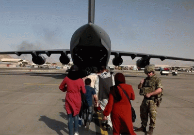 Thousands of people were evacuated from Afghanistan to the UK in August 2021