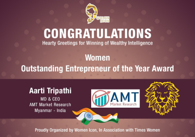 Aarti Tripathi Has bagged Women Outstanding Entrepreneur of the Year Award