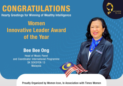 Bee Bee Ong Has Won Women Innovative Leader Award
