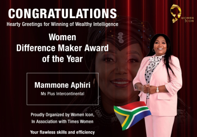 Mammone Aphiri  Has Won Women Difference Maker Award