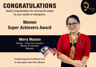  Merry Masion Has Won Women Super Achievers Award