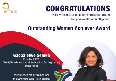 Gaopalelwe Seleka Has Won Outstanding Women Achiever Award