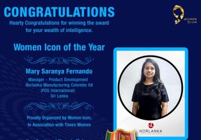Mary Saranya Fernando has won Women Icon of the Year