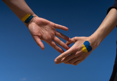 Higginson is lending a hand to Ukrainian refugees