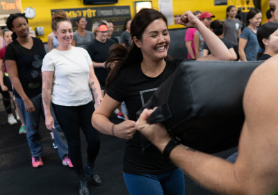 fund women's self-defence classes